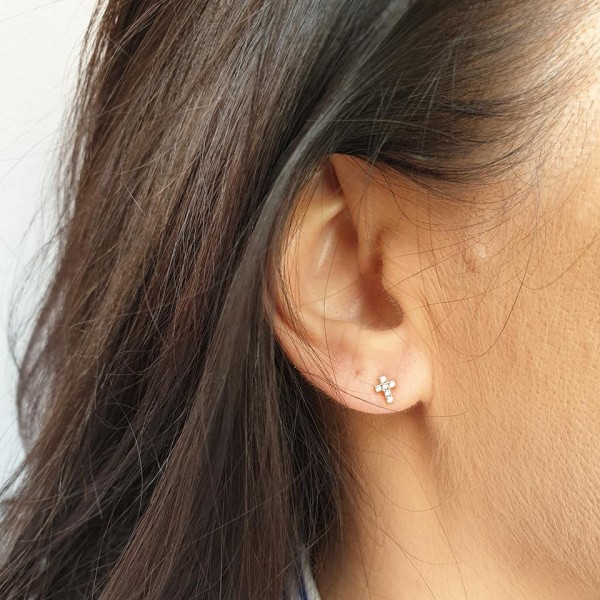 Hanka IN auskarai su cirkoniu